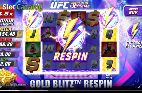 Скрин4. UFC Gold Blitz Extreme слот