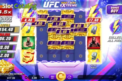 Скрин5. UFC Gold Blitz Extreme слот
