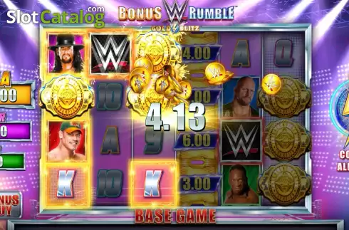 Скрин3. WWE Bonus Rumble: Gold Blitz слот