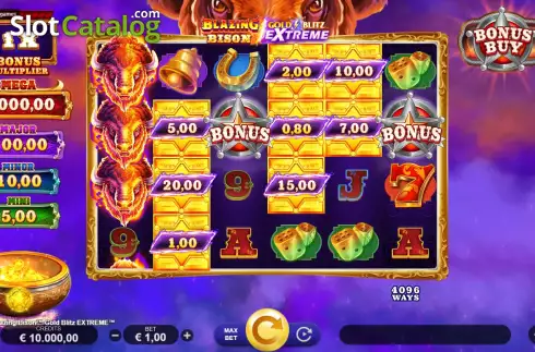 Скрин2. Blazing Bison: Gold Blitz Extreme слот