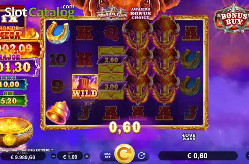 Скрин3. Blazing Bison: Gold Blitz Extreme слот
