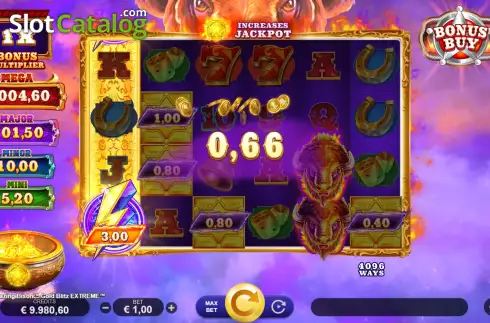 Скрин4. Blazing Bison: Gold Blitz Extreme слот