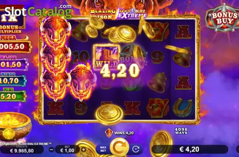 Скрин5. Blazing Bison: Gold Blitz Extreme слот