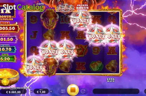 Скрин7. Blazing Bison: Gold Blitz Extreme слот