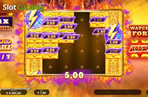 Скрин9. Blazing Bison: Gold Blitz Extreme слот