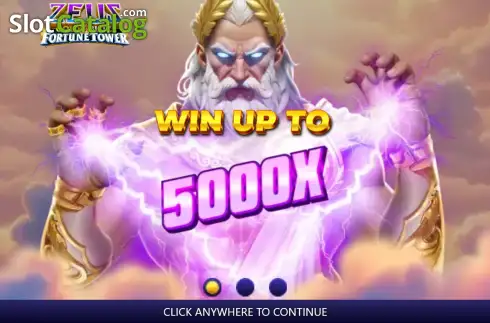 Скрин2. Zeus Gold Blitz Fortune Tower слот