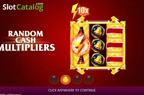 Скрин2. Gold Blitz Fortunes слот