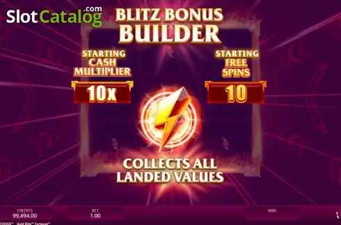 Скрин8. Gold Blitz Fortunes слот