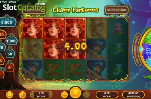 Скрин4. Clover Fortunes слот