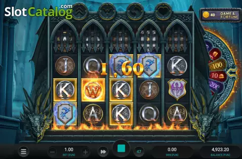 Скрин7. Temple of Fury Dream Drop слот
