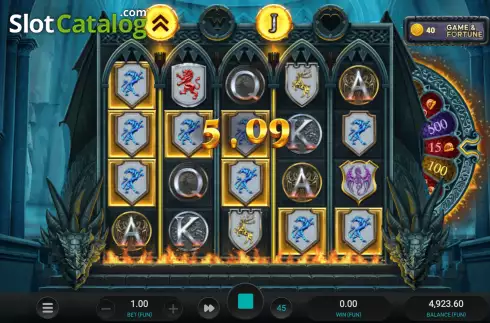 Скрин8. Temple of Fury Dream Drop слот