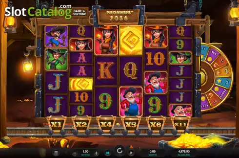 Скрин2. Gold Rush Frenzy Megaways слот