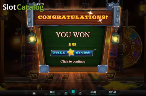 Скрин8. Gold Rush Frenzy Megaways слот