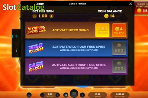 Скрин8. Cosmic Rush слот