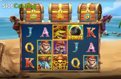 Скрин2. Wild Buccaneers Triple Treasure слот