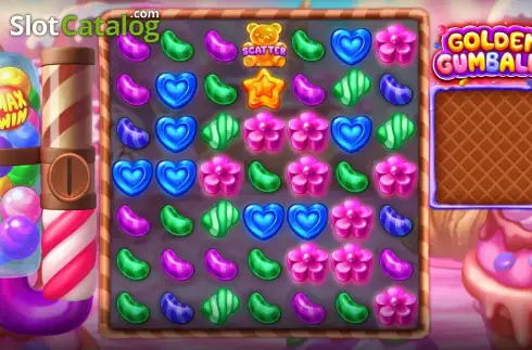 Скрин2. Golden Gumballs слот