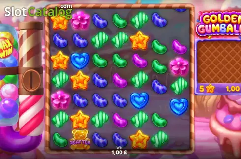 Скрин3. Golden Gumballs слот