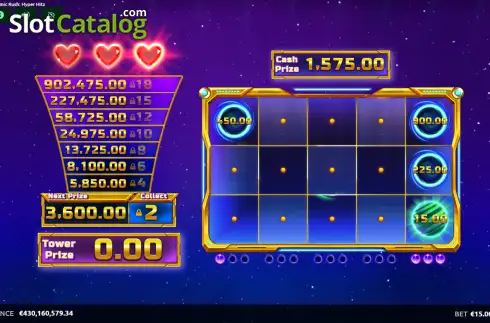 Скрин3. Cosmic Rush Hyper Hitz слот
