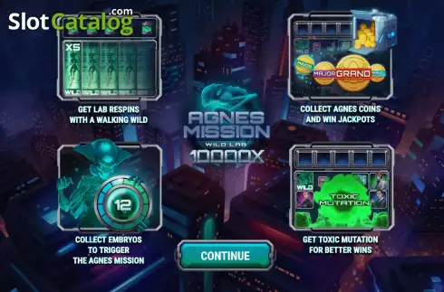 Скрин2. Agnes Mission: Wild Lab слот