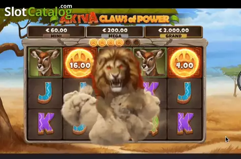 Скрин4. Akiva: Claws of Power слот