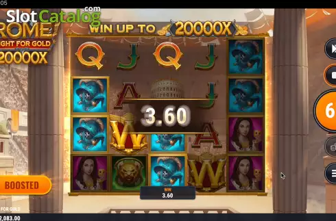 Скрин5. Rome Fight For Gold слот