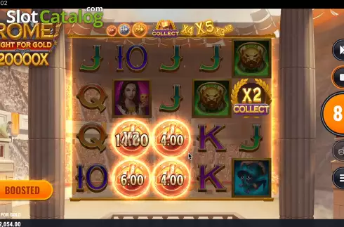 Скрин8. Rome Fight For Gold слот