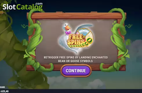 Скрин7. 9 Enchanted Beans слот