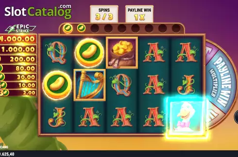 Скрин8. 9 Enchanted Beans слот