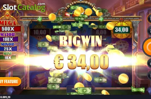 Скрин7. Blazin' Rails слот