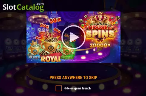 Скрин2. House of Spins слот