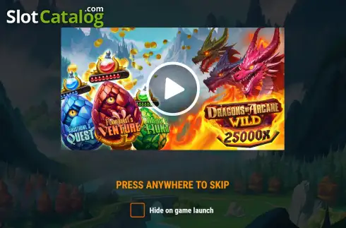 Скрин2. Dragons of Arcane Wild слот
