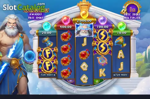 Скрин2. Celestial Flash of Zeus слот