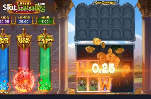 Скрин3. Arthur Kingdom of Spins Link&Win слот