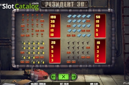 Скрин9. Resident 3D слот