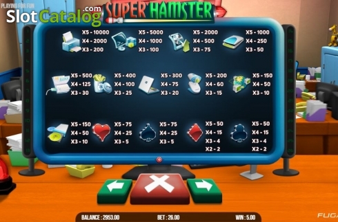 Скрин6. Super Hamster слот