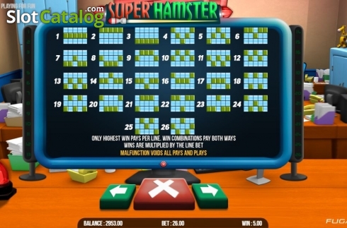 Скрин7. Super Hamster слот