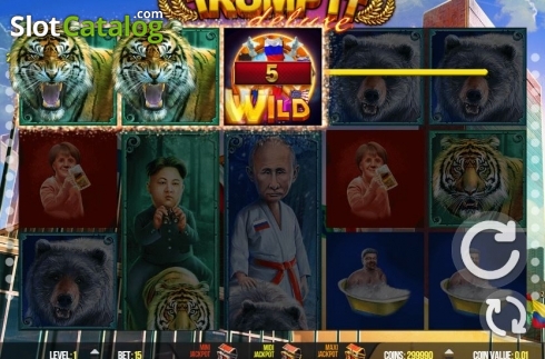 Скрин9. Trump It Deluxe слот
