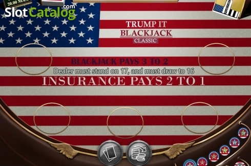 Скрин2. Trump It Blackjack Classic слот