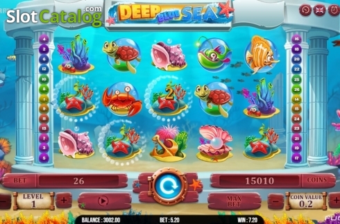 Скрин3. Deep Blue Sea слот