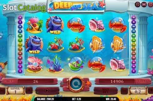 Скрин4. Deep Blue Sea слот