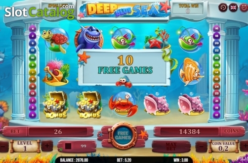 Скрин5. Deep Blue Sea слот