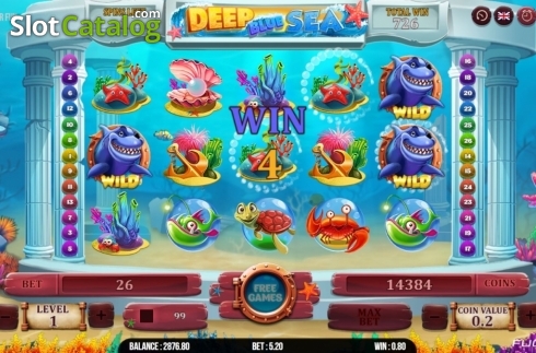 Скрин7. Deep Blue Sea слот