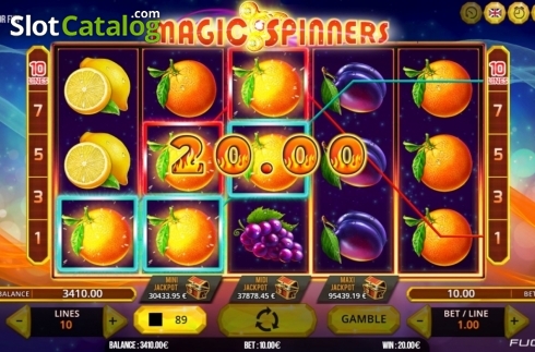 Скрин5. Magic Spinners слот