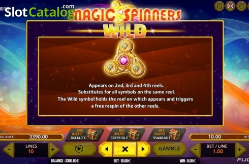 Скрин7. Magic Spinners слот