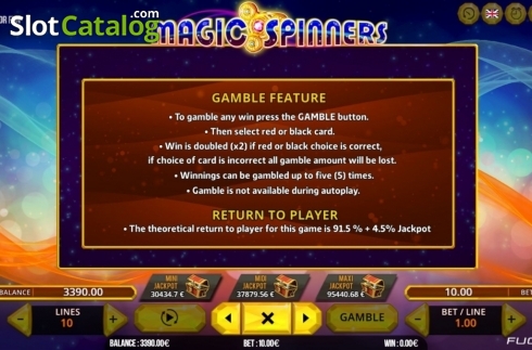 Скрин9. Magic Spinners слот