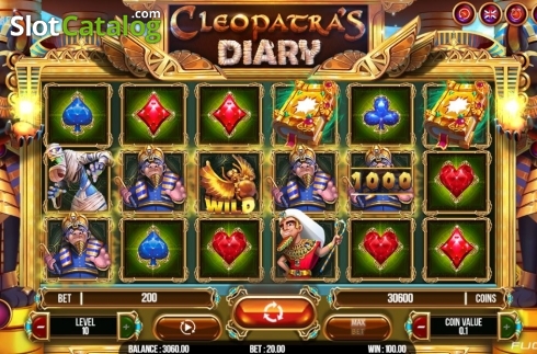 Скрин3. Cleopatra's Diary (Fugaso) слот