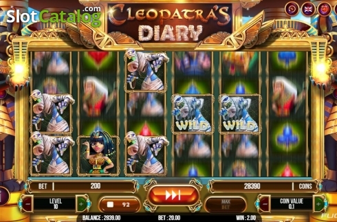 Скрин6. Cleopatra's Diary (Fugaso) слот