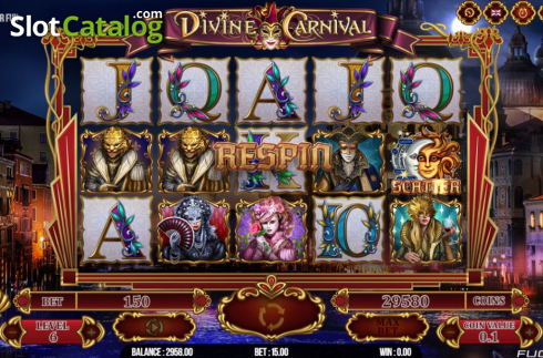 Скрин2. Divine Carnival слот