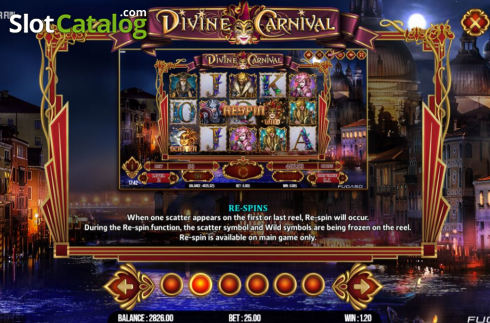 Скрин8. Divine Carnival слот