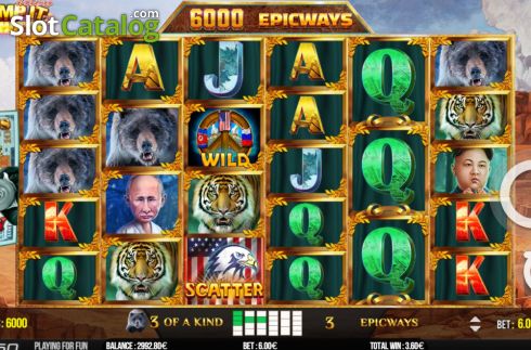 Скрин2. Trump It Deluxe Epicways слот